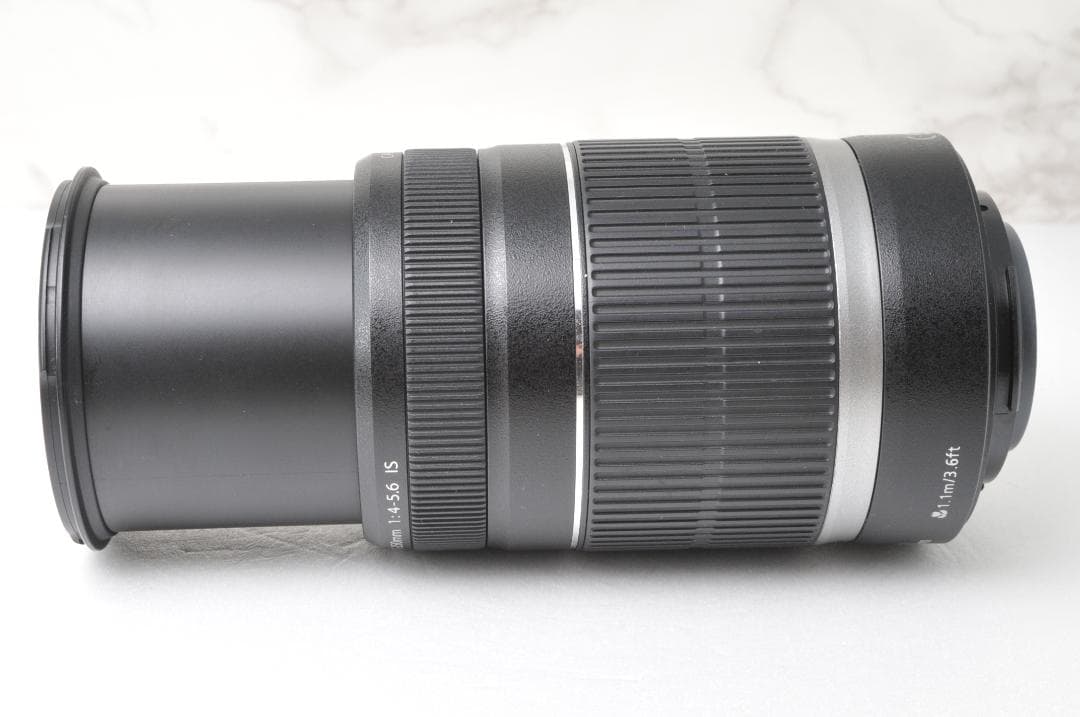 美品 Canon EF-S 55-250mm IS⭐️手ぶれ補正 望遠レンズ
