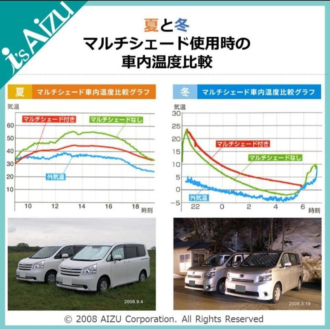 アイズマルチシェード ノア·ヴォクシー リアセット 車中泊