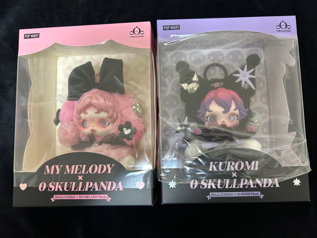 My Melody x Kuromi SKULLPANDA マイメロ　クロミ