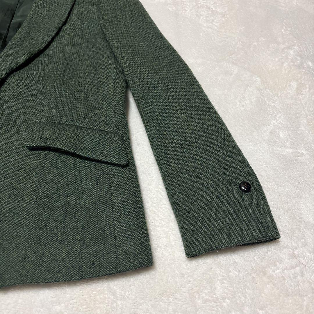 ポールスミス　セットアップ　グリーン　くるみボタン　38　Mサイズ