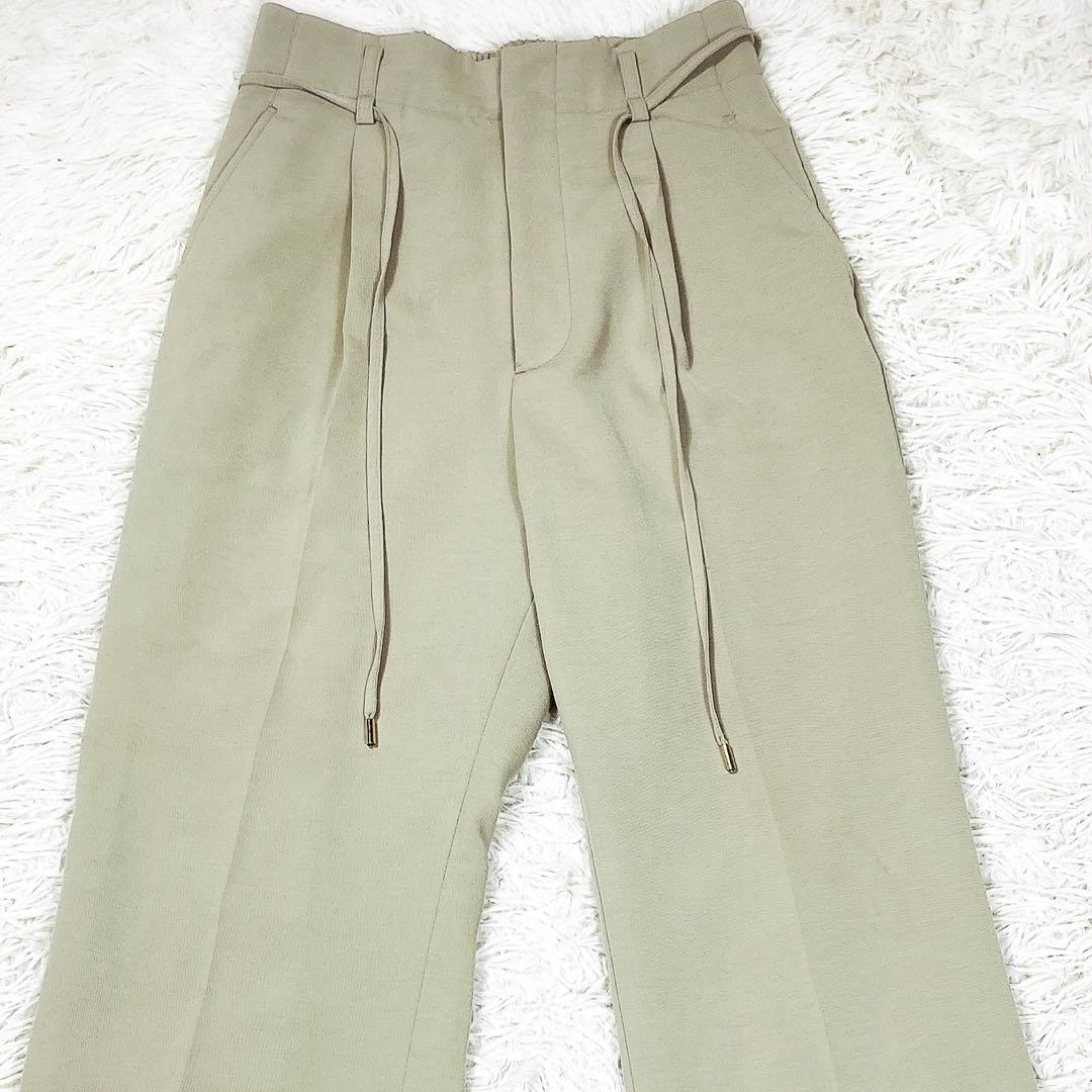 グリーンレーベルリラクシング　3ピース　オリーブ　ダブル　サイズ36(S)