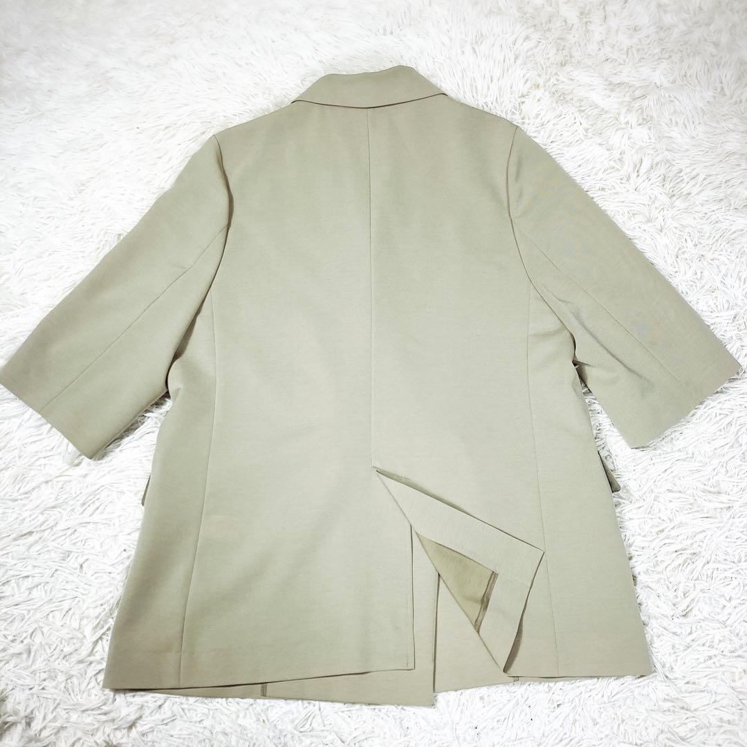 グリーンレーベルリラクシング　3ピース　オリーブ　ダブル　サイズ36(S)