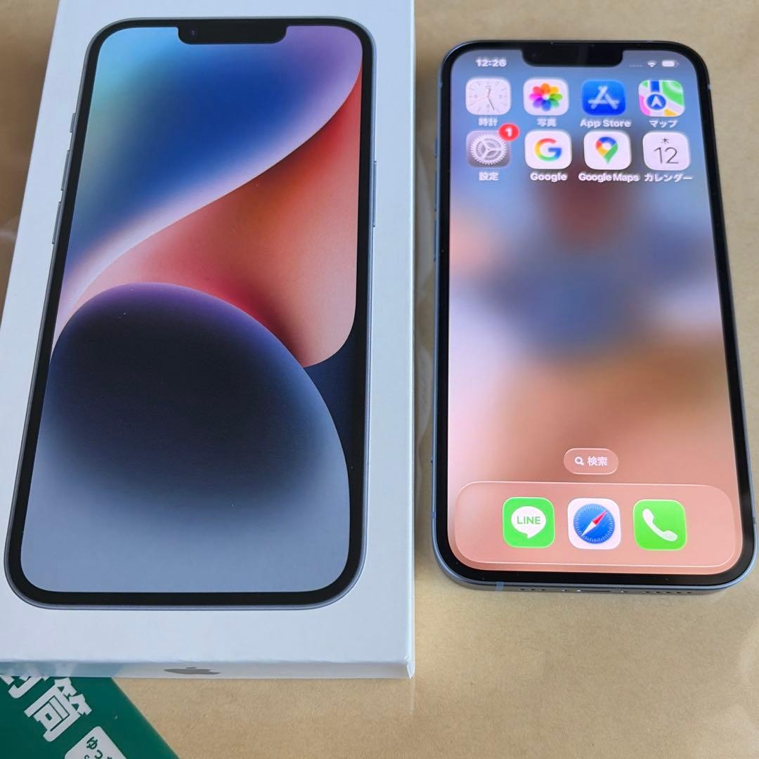 Apple iPhone 14 128GB ブルー