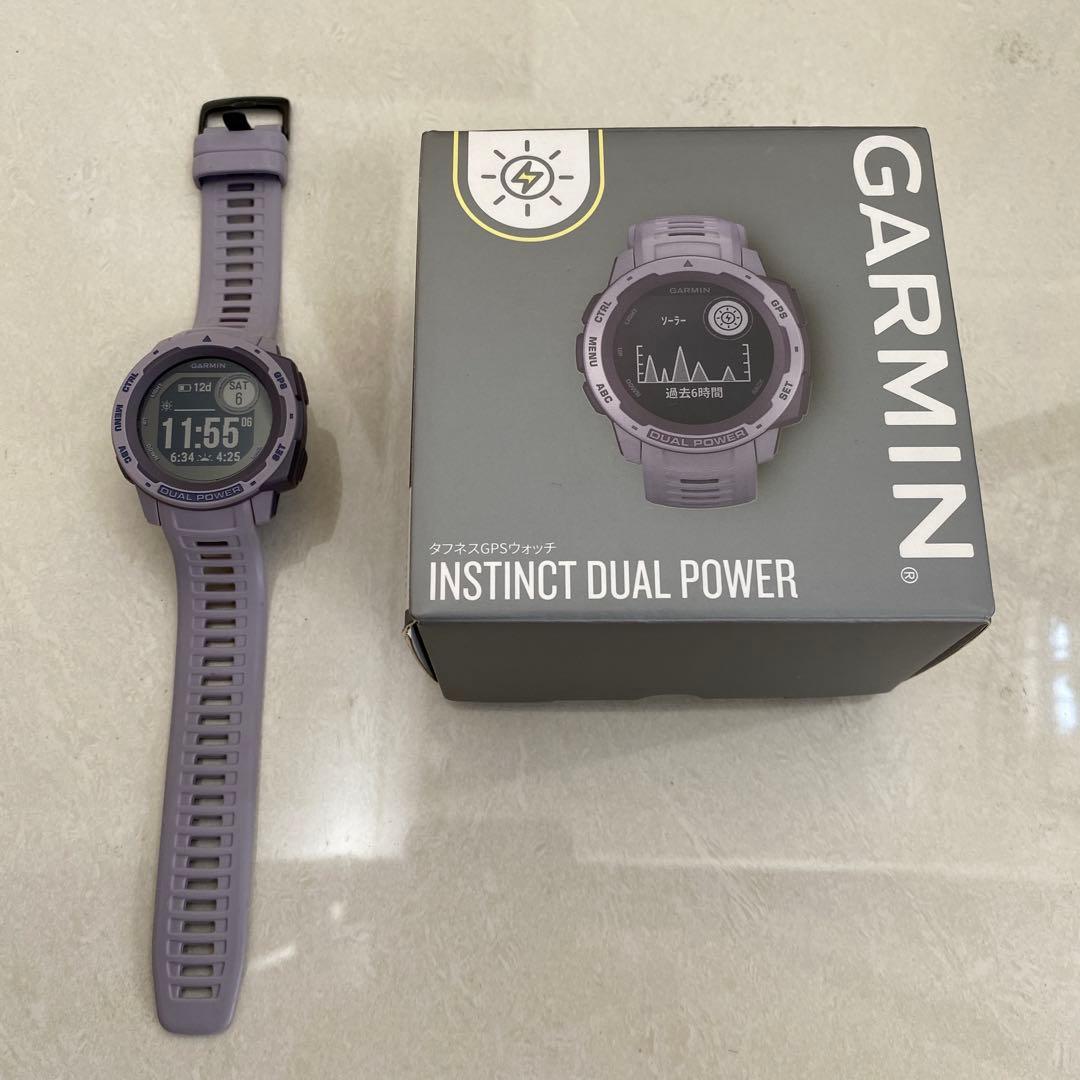 GARMIN DUAL POWER デジタル腕時計