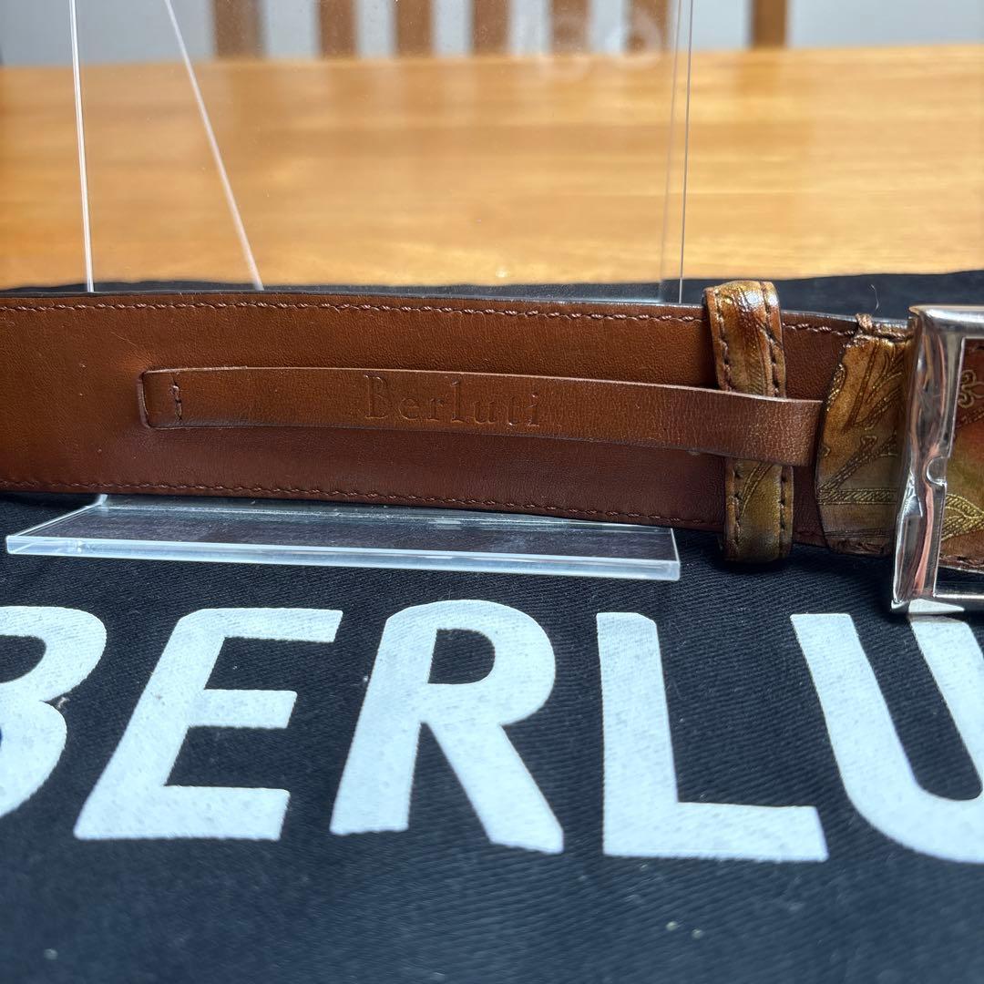 超美品‼️ベルトBERLUTI ベルルッティ カリグラフィ メンズ