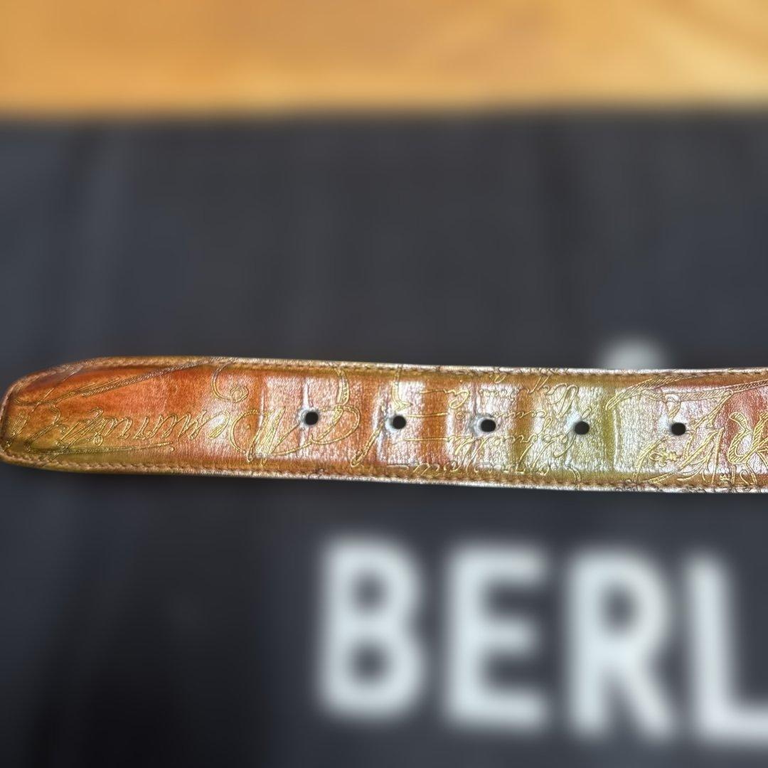 超美品‼️ベルトBERLUTI ベルルッティ カリグラフィ メンズ