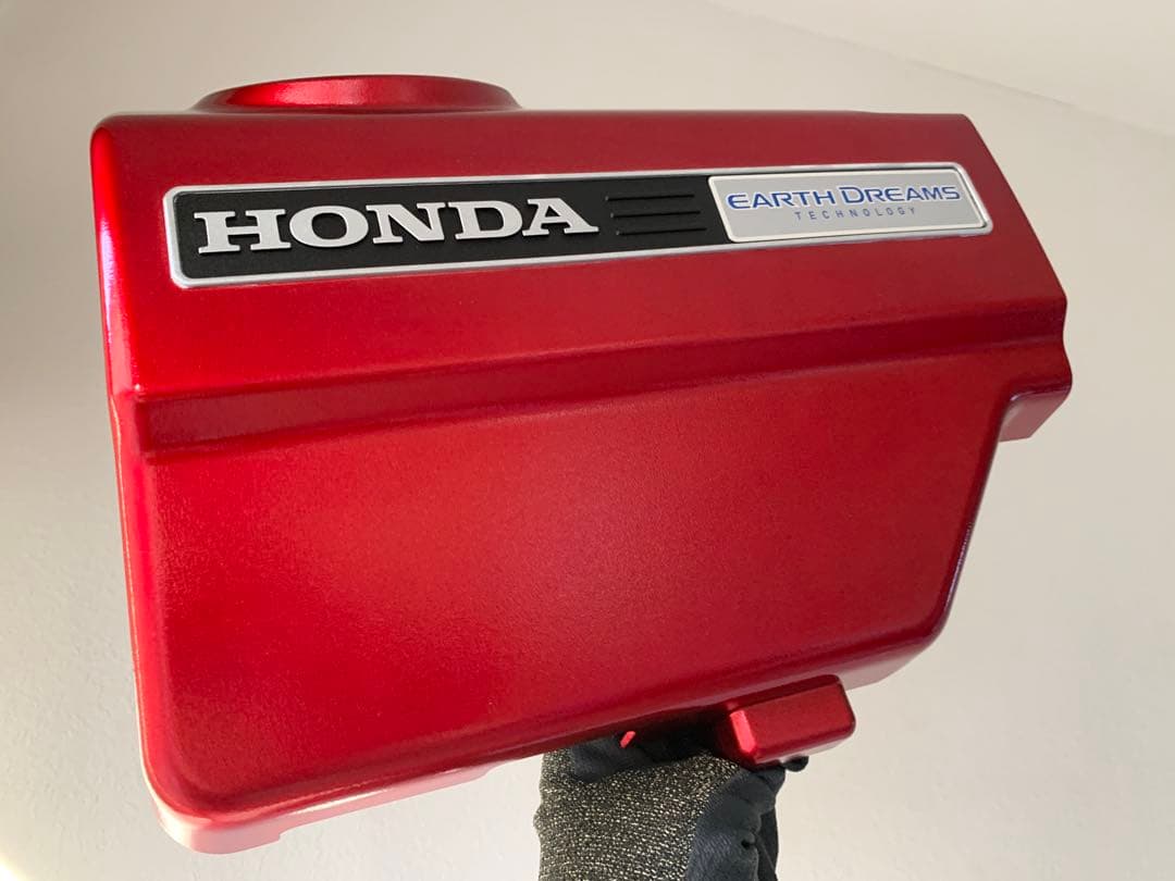 3倍 赤いエンジンカバー【N ONE Ⅱ出品】