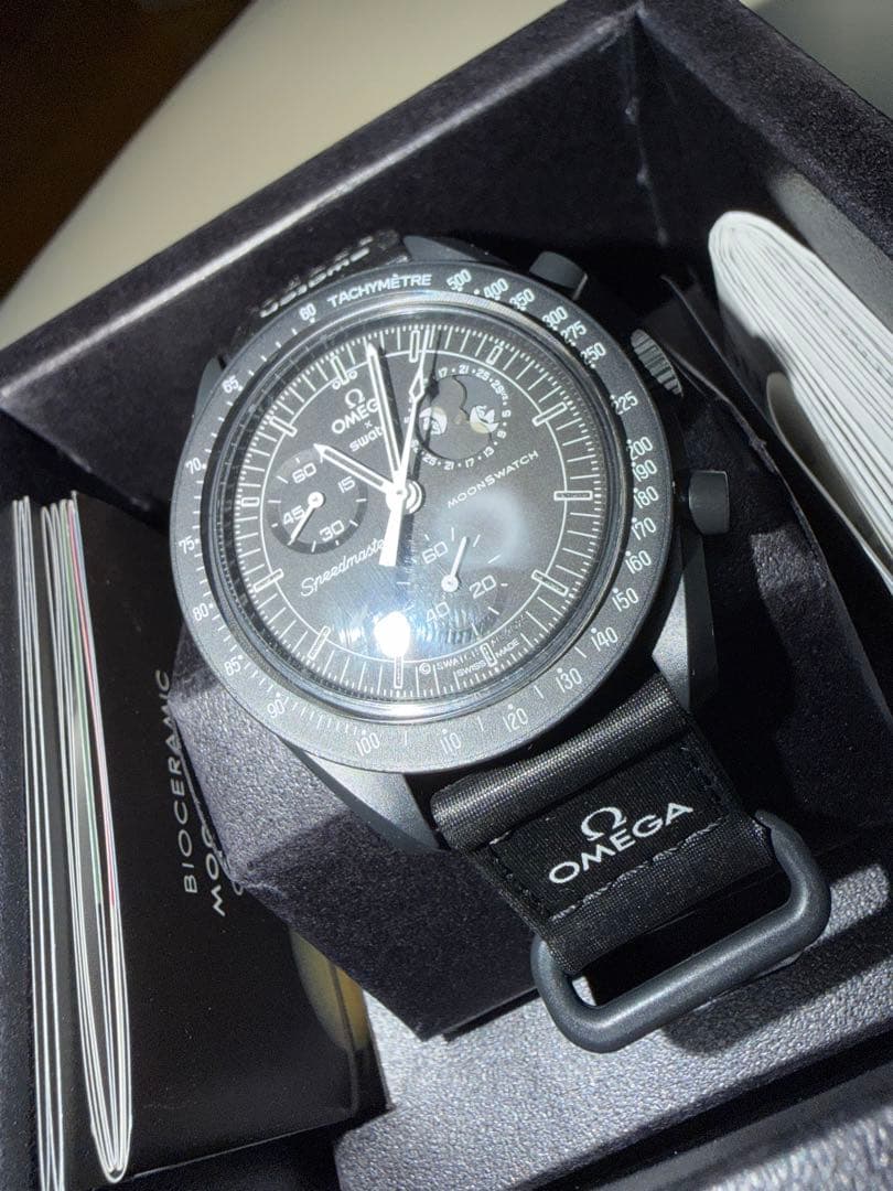 【ほぼ未使用】MISSION TO THE MOONPHASE × OMEGA