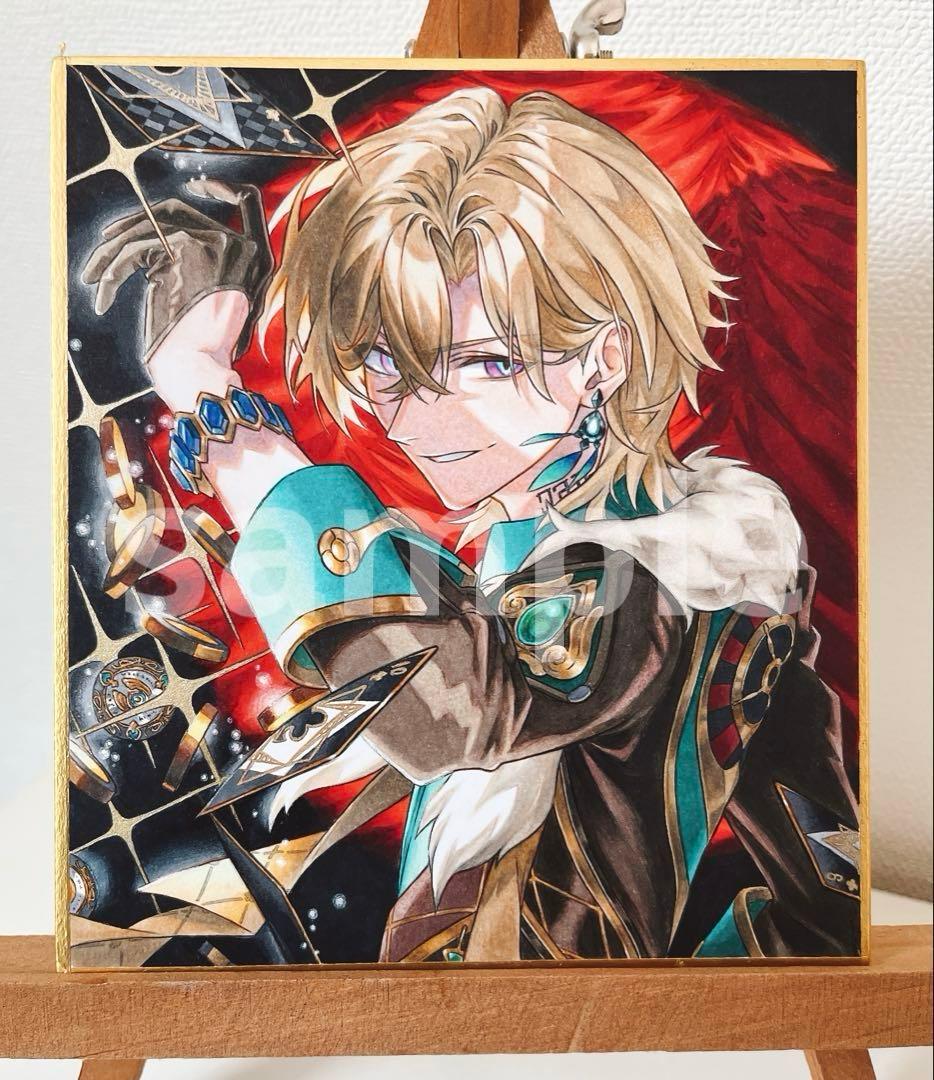 ✴︎ ちまき ✴︎ イラスト　手描き　アナログ　色紙