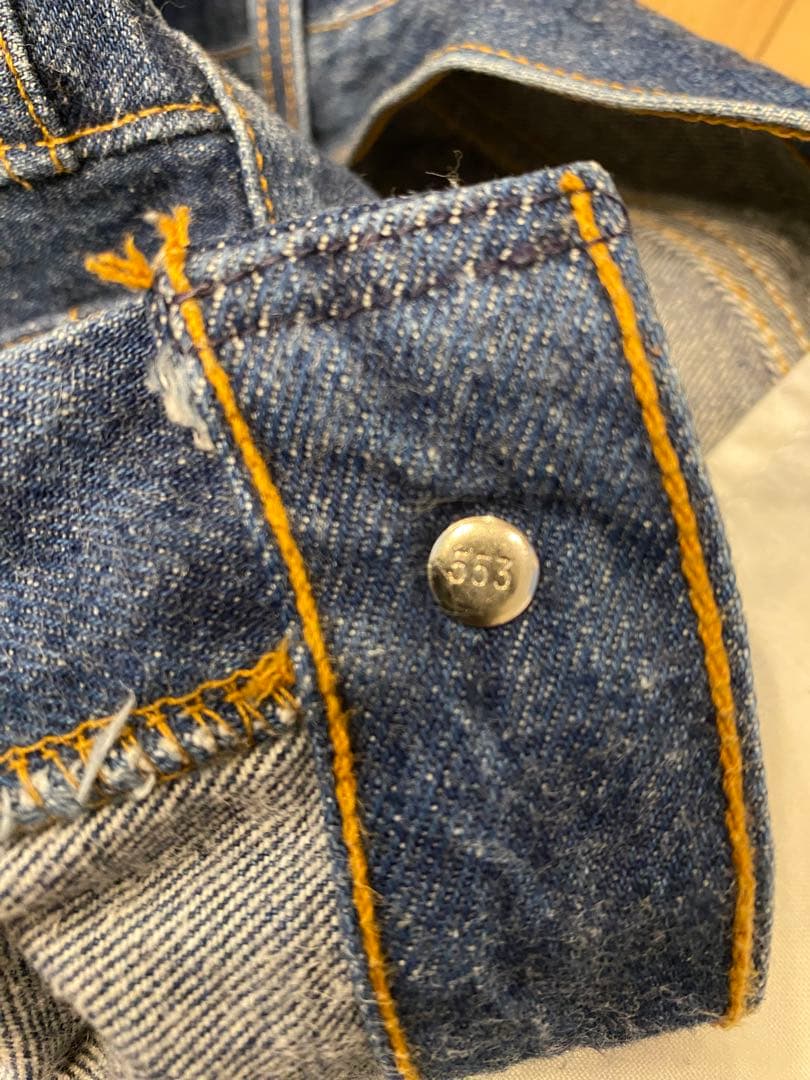 90s USA製 Levi's 501 濃紺　ゴールデンサイズ　w34 L30