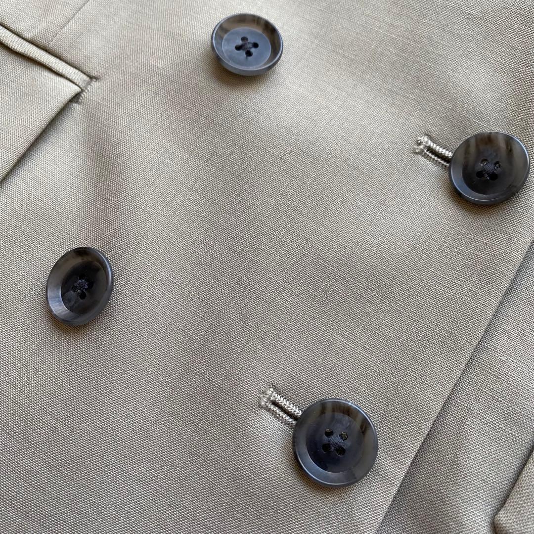 グリーンレーベルリラクシング ノーカラー セットアップ パンツスーツ M