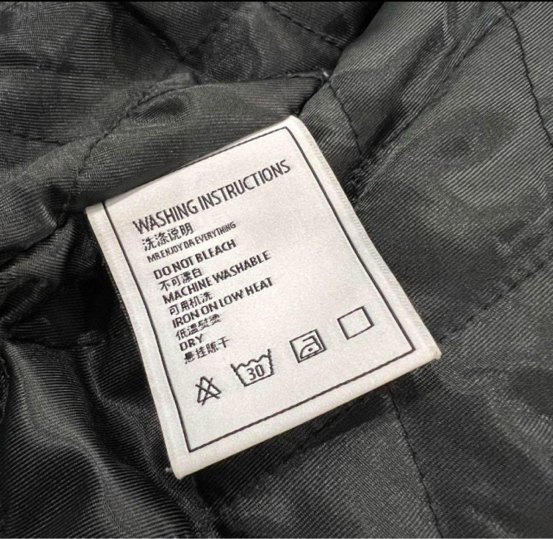 【未使用】MEDM ローズ　スタジャンジャケット　ブルー×ホワイト