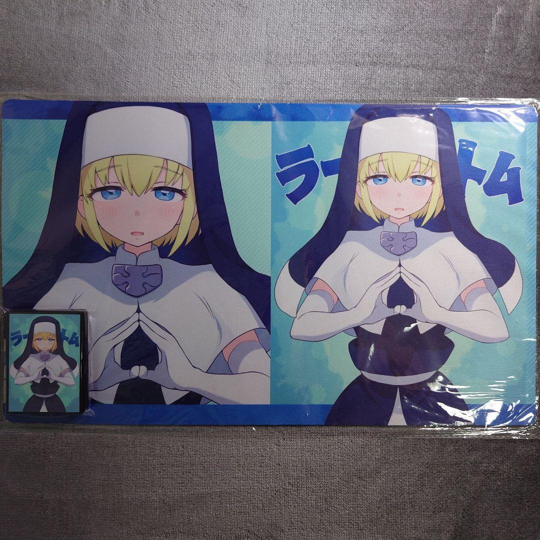 α1 炎炎ノ消防隊 シスター&ラートム アイリス スリーブ&プレイマット