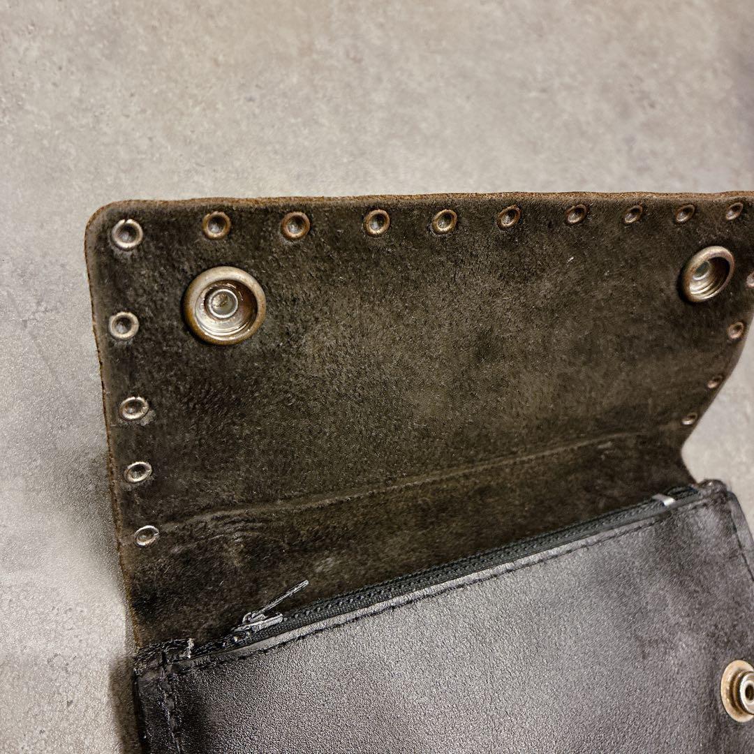 希少 Harley-Davidson レザーウォレット チェーン付き