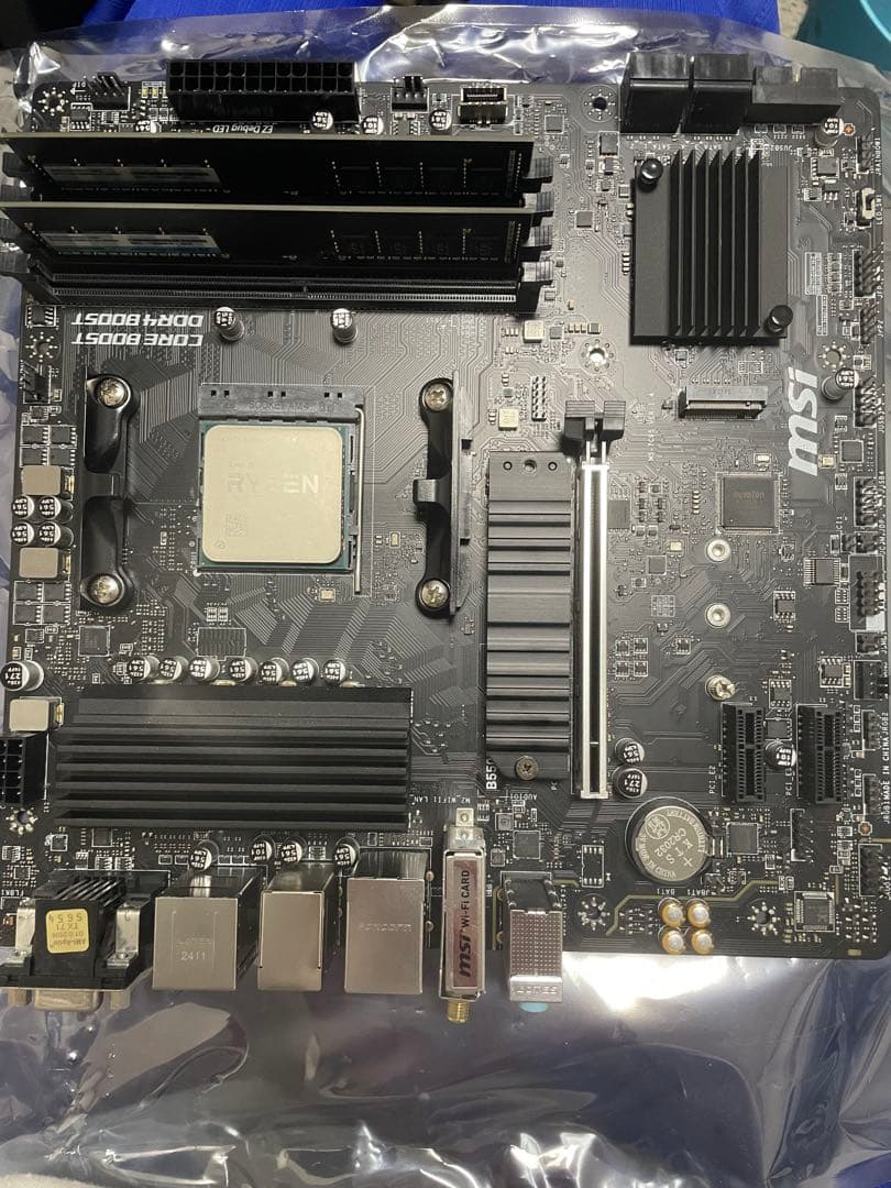 CPU、マザボ、メモリセット