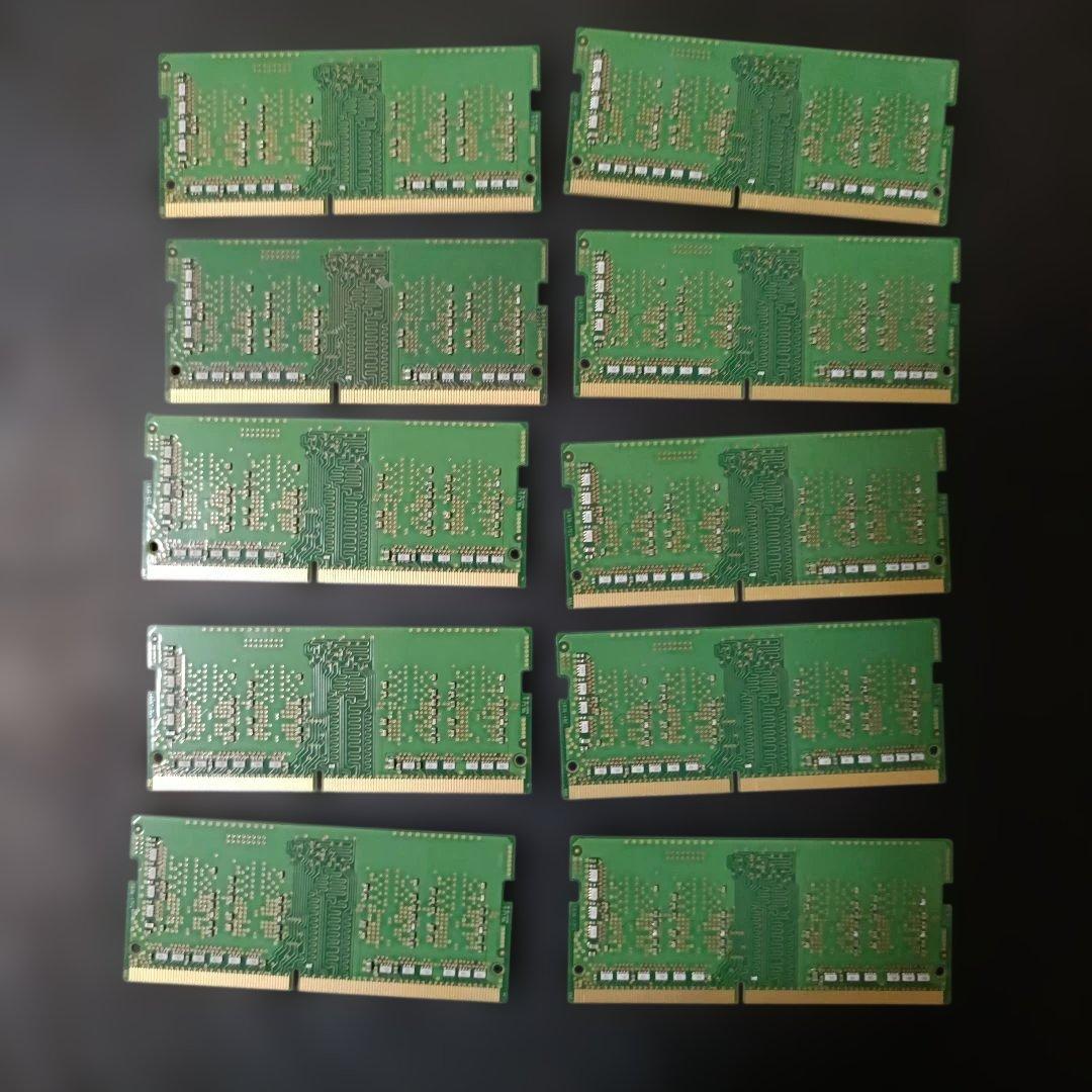 DDR4-2400 4GBx19枚 ノート用メモリ