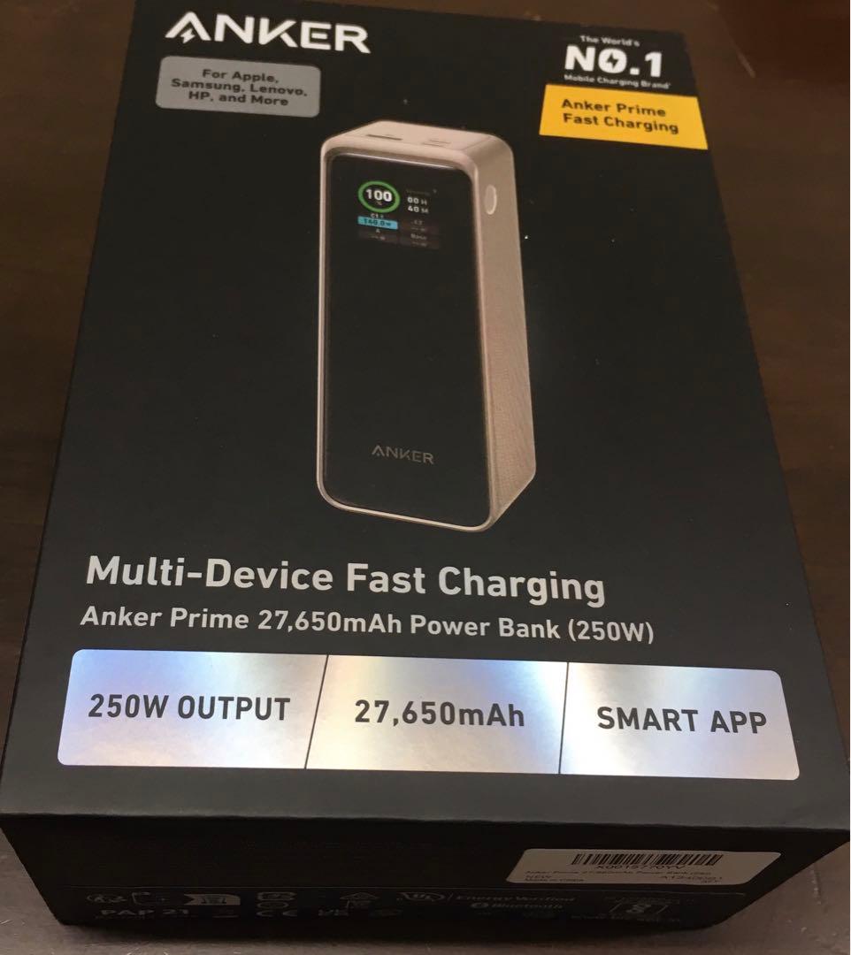 Anker 27,650mAh モバイルバッテリー【新品未開封】