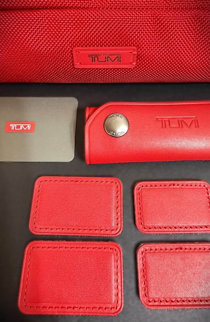 ★★★TUMI アクセントキット パーツ レッド★★★（未使用・送料込み）