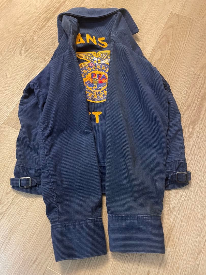 80's FFA コーデュロイジャケット サイズ36 ピンズ付き