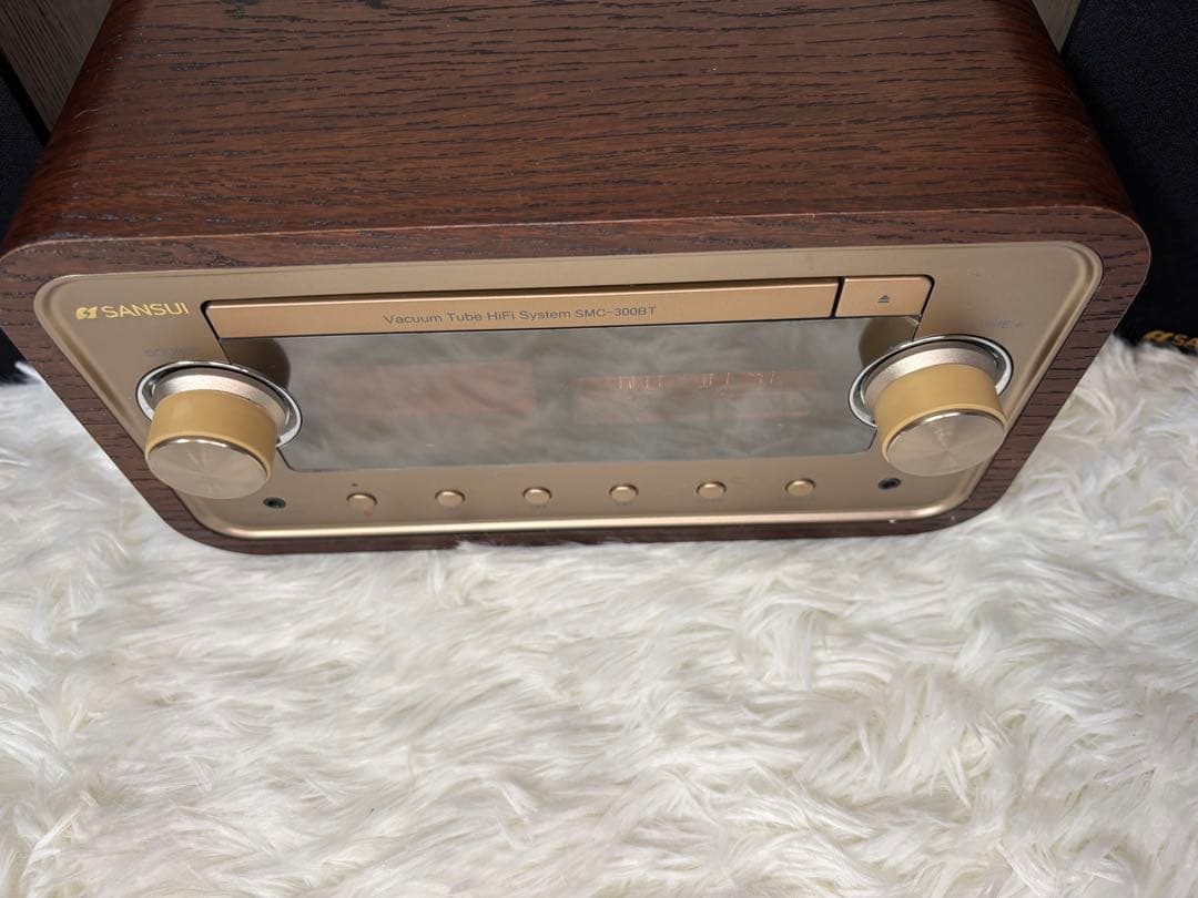 SANSUI 真空管ハイブリッドアンプ搭載ステレオ SMC-300BT