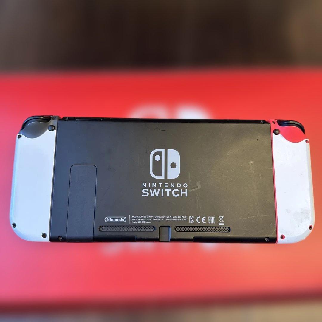 【付属品未使用】Nintendo Switch 本体 任天堂 バッテリー強化版