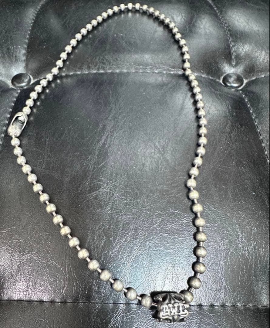 BWL ビルウォールレザー ラージボールチェーン 24inch シルバー925