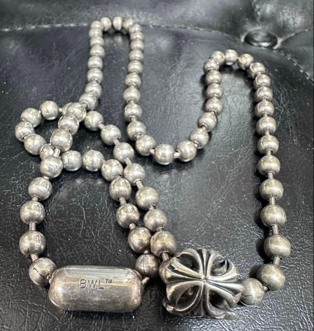 BWL ビルウォールレザー ラージボールチェーン 24inch シルバー925