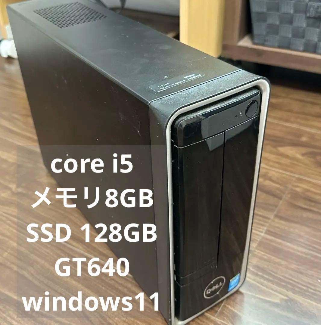 DELL Inspiron 3647 スリムデスクトップ　グラボ付　無線LAN付