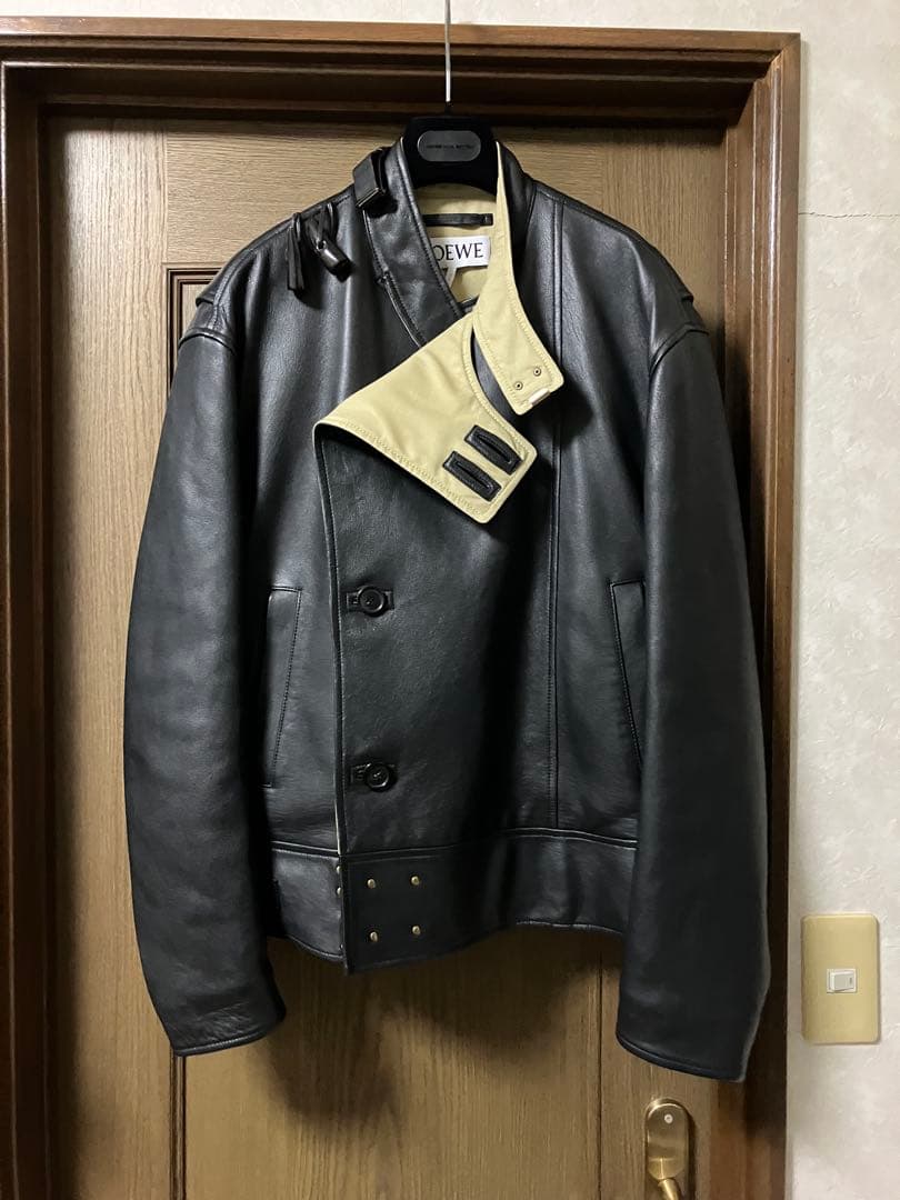 loewe 24aw レザージャケット 希少44サイズ