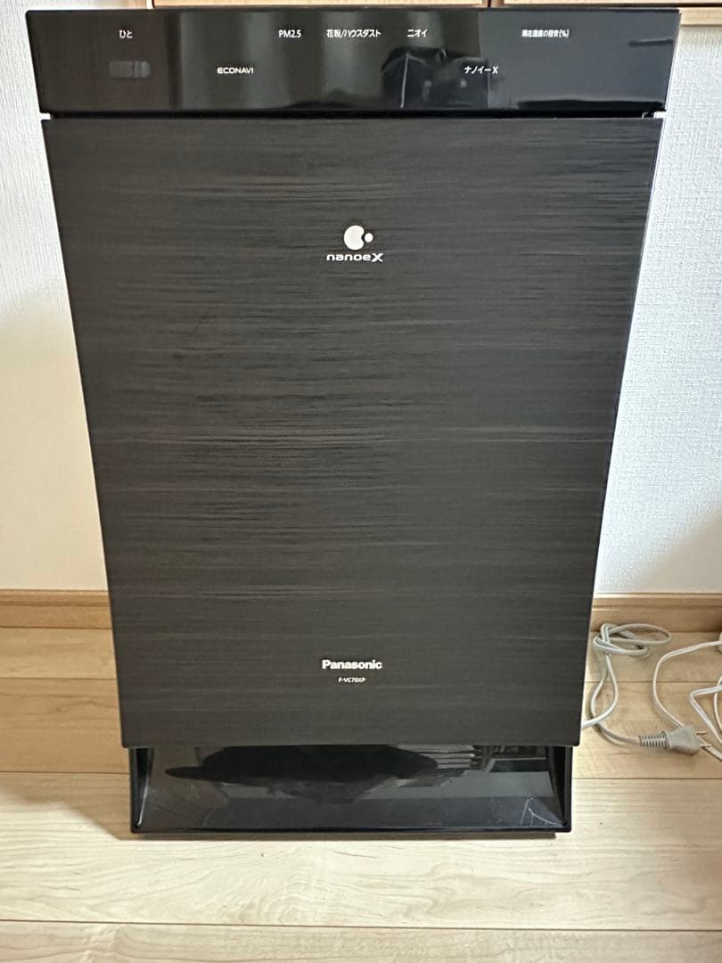 今週削除します！Panasonic F-VC70XP 空気清浄機　2017年製