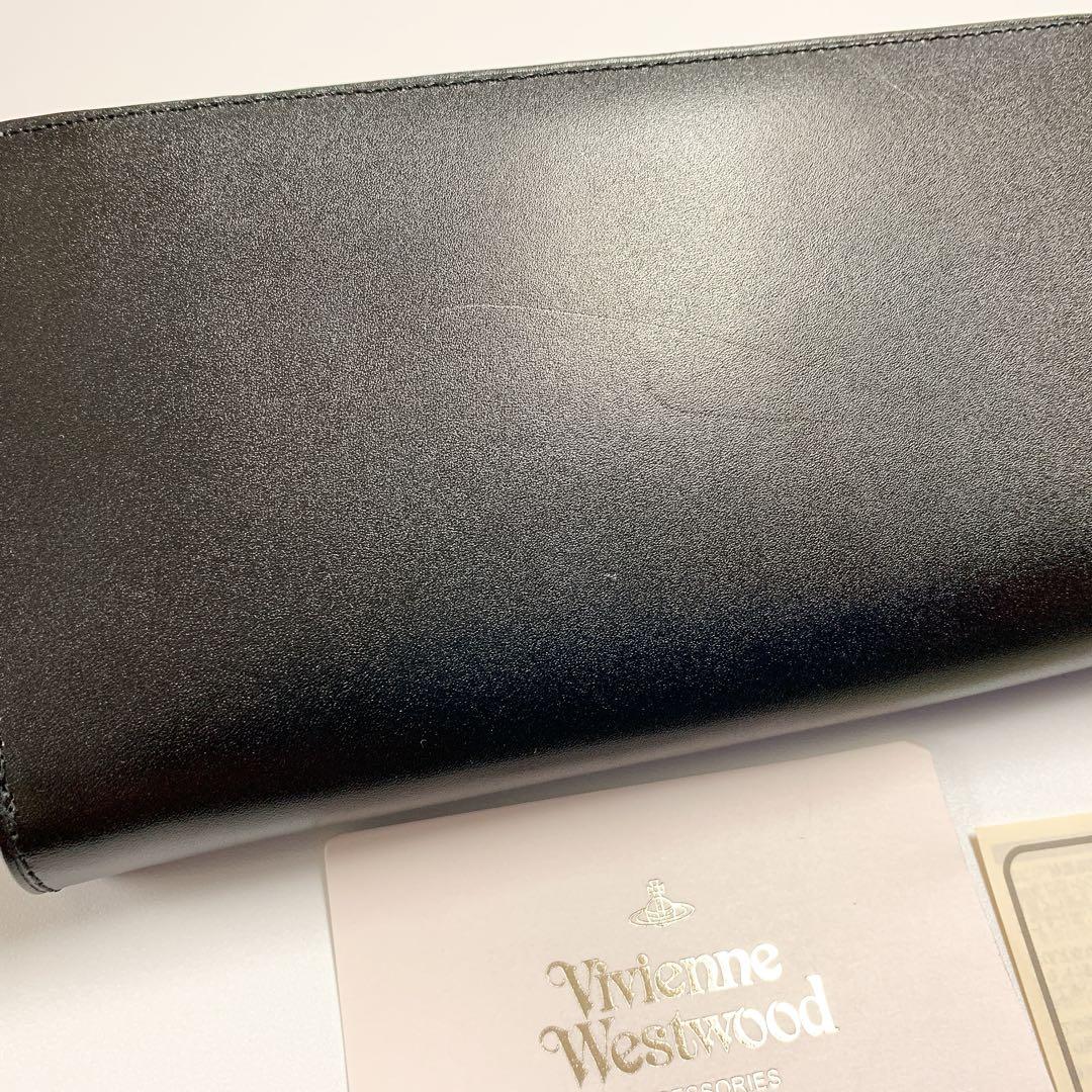 【新品】ヴィヴィアンウエストウッド ラウンドファスナー長財布 スマート　黒