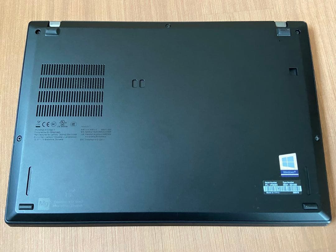 Lenovo ThinkPad X13 Gen1 Ryzen 5 Pro 高性能