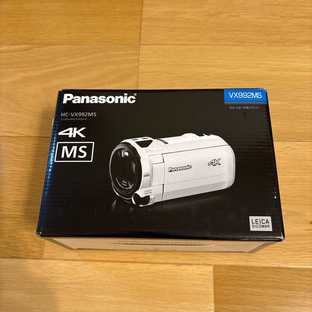 ビデオカメラ Panasonic 4K HC-VX992MS