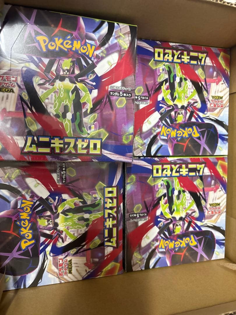 ポケモンカードゲーム ムニキスゼロ 5BOX シュリンク付き