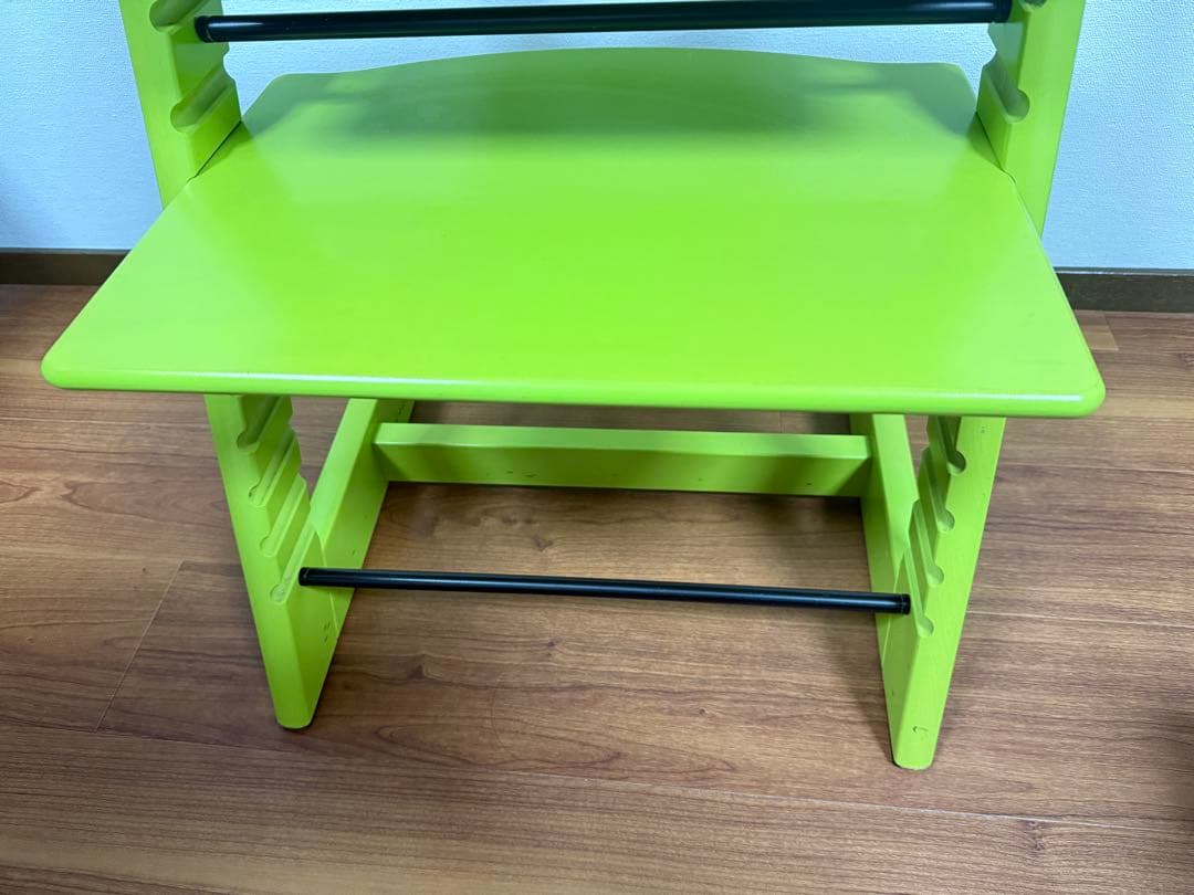 【STOKKE】トリップトラップ　ライムグリーン　シリアル6