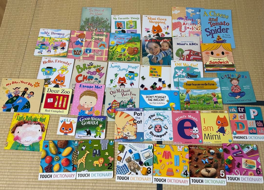 2020年購入　ワールドワイドキッズ ステージ1〜6ほぼフルセット 専用棚付き