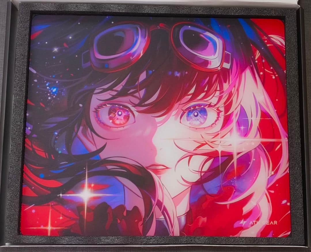 [限定品] ATK Gear Crimson ガラスマウスパッド