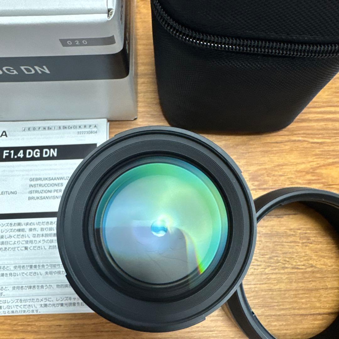SIGMA 85mm F1.4 DG DN ArtソニーEマウント単焦点レンズ