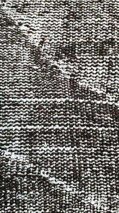 1970年代ビンテージトルコラグ グレー