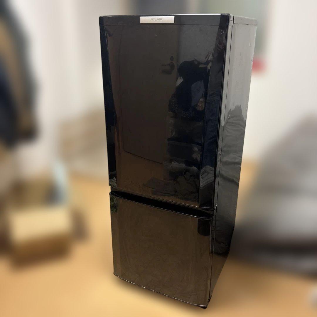 ✨動作確認済✨三菱 冷蔵庫（146L・2014年製・ブラック）