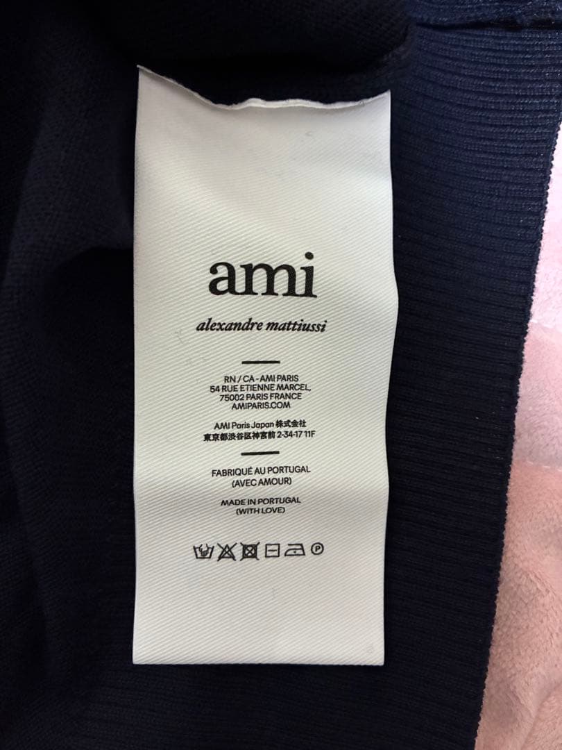 美品 ami paris アミパリス ニット サイズ L