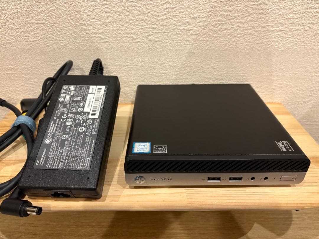 HP ProDesk 400 G4 DM i5-8世代 8GB 256GB