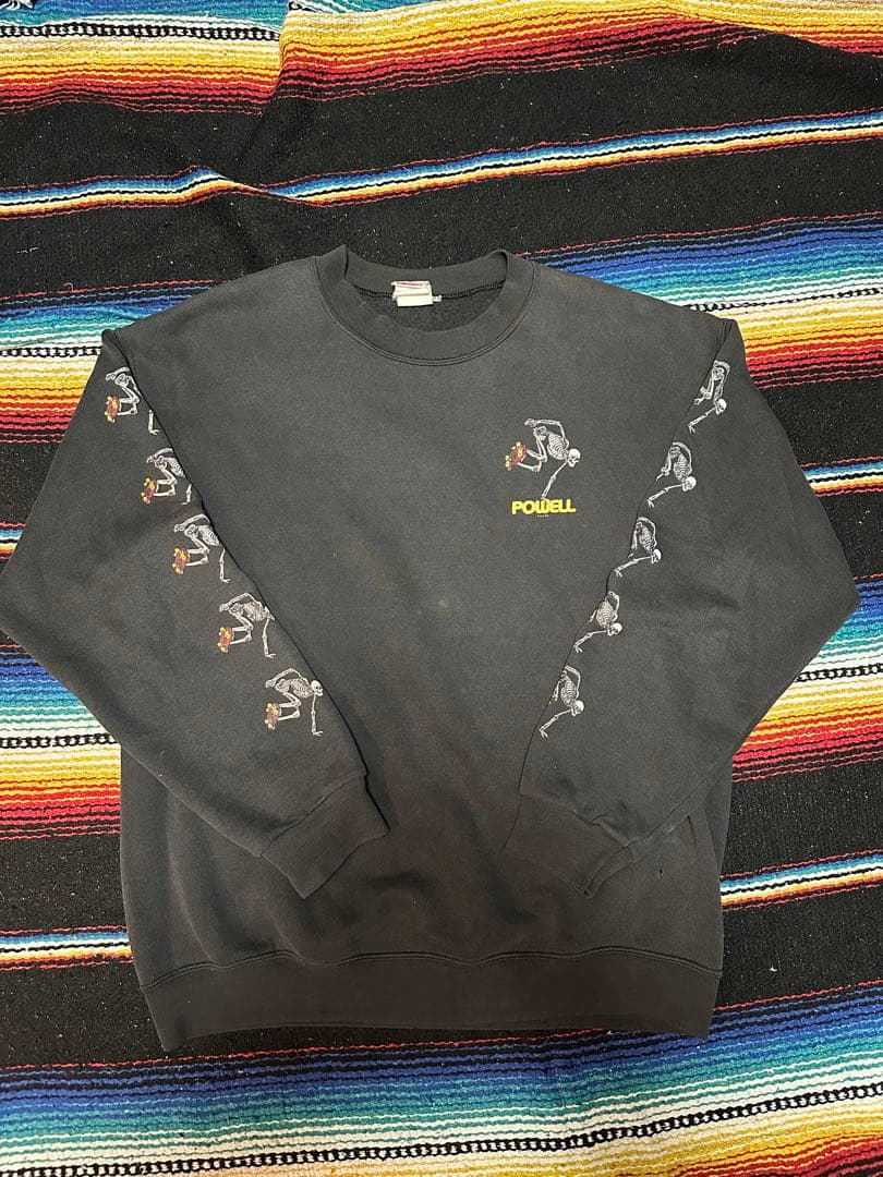 00’s POWELL ブラック スウェット