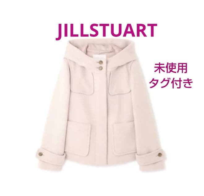 未使用タグ付き✩ジルスチュアート　コート　フード付き　M