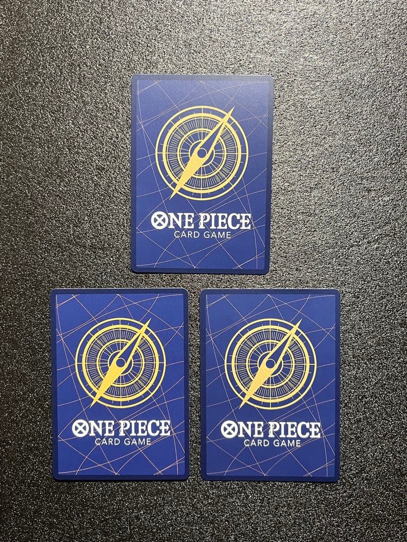 モンキー・D・ルフィ　OP09-119 SEC-SP ワンピースカード　3枚