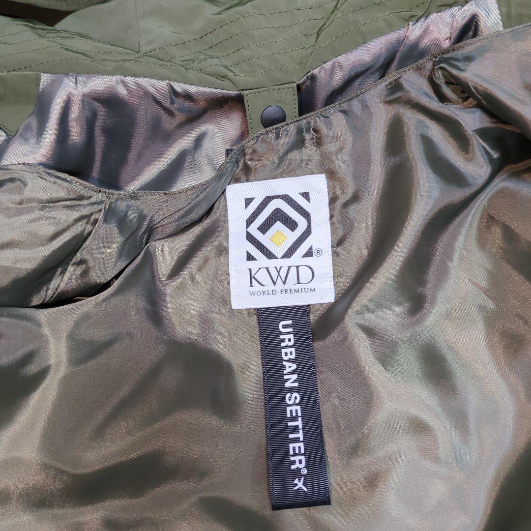 【美品】KAWADAダウン　オリーブグリーン モッズコート　新品未使用　Sサイズ