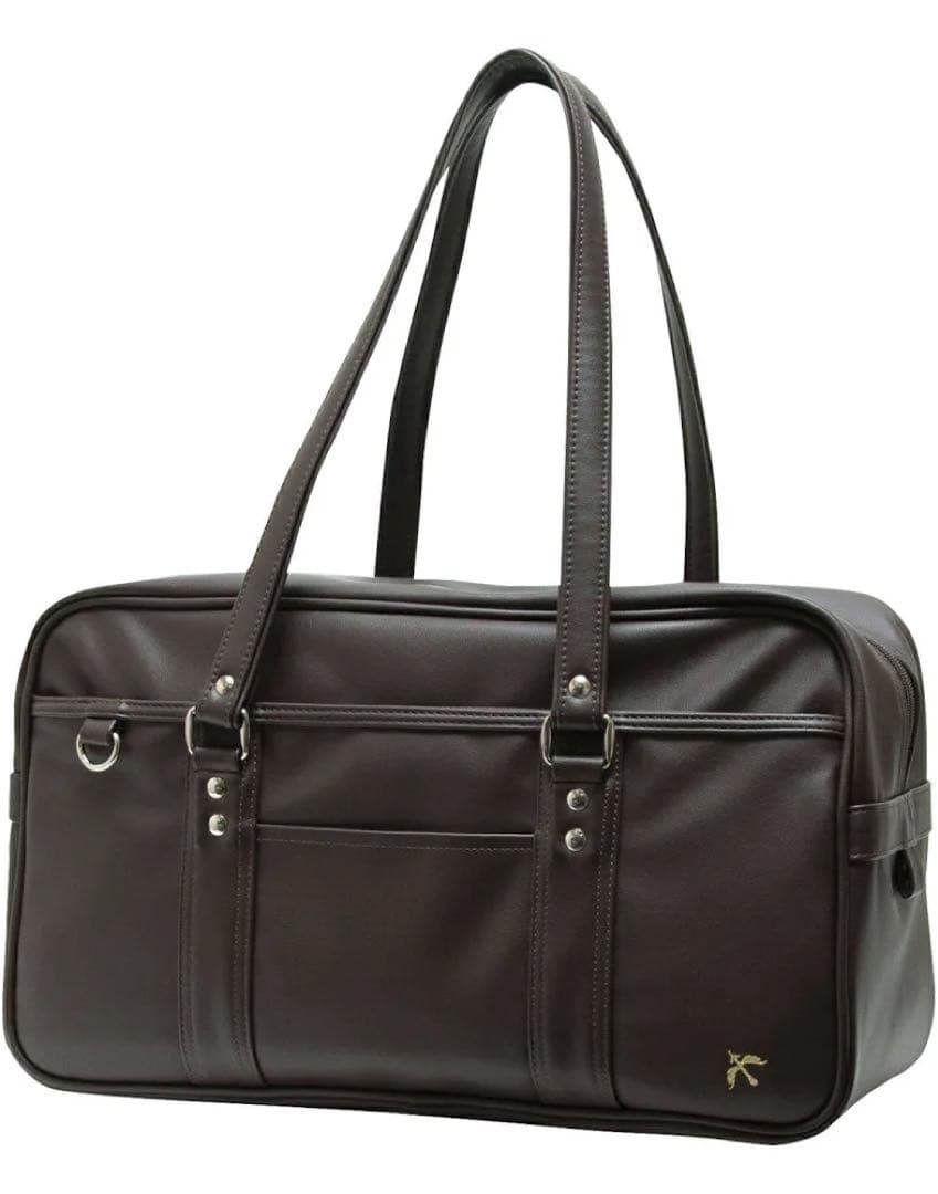 [コノミ] スクールバッグ 合皮エンボス加工スクールバッグ レディース