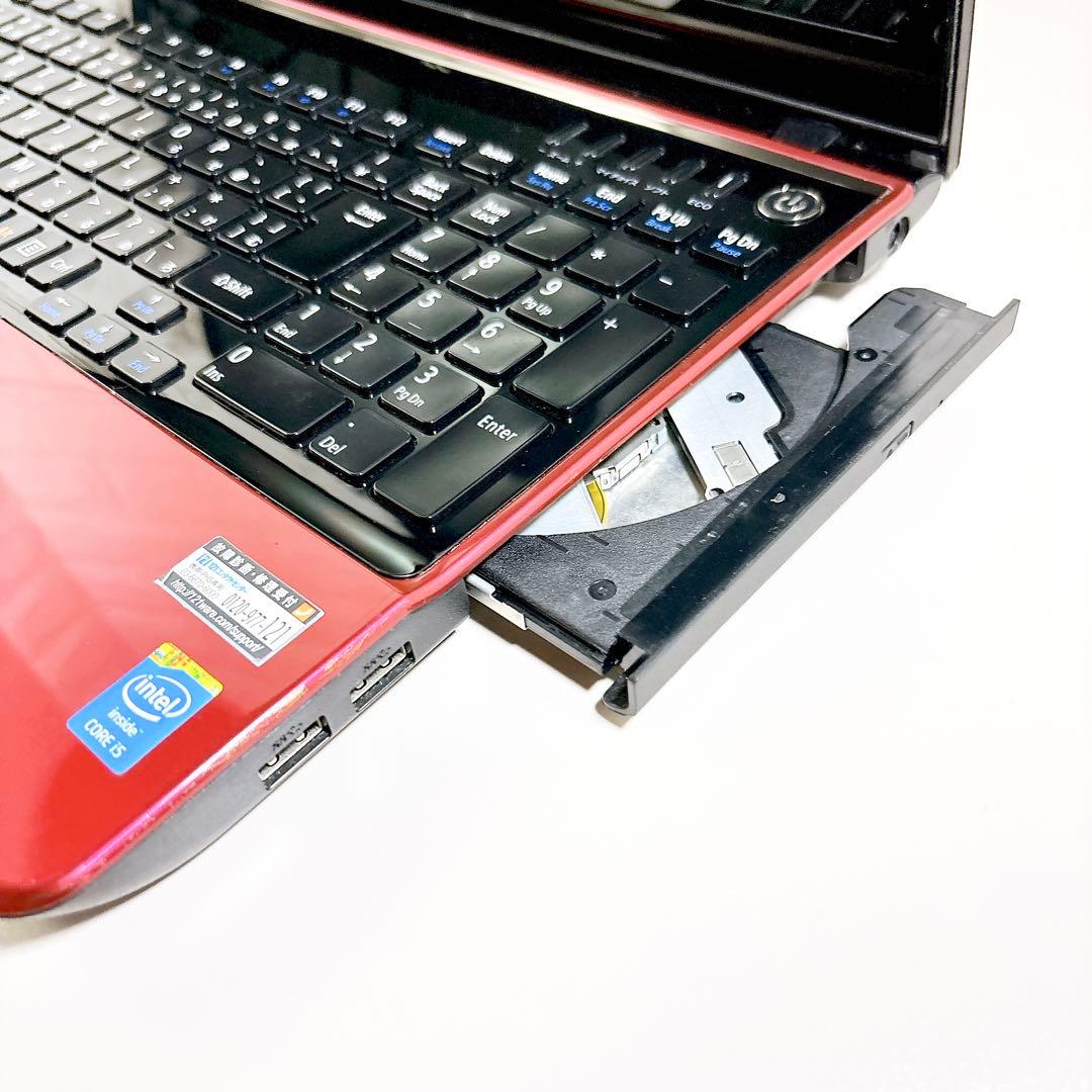 ブルーレイ✨タッチパネル 快適SSD メモリ8GB i5 ノートパソコン NEC