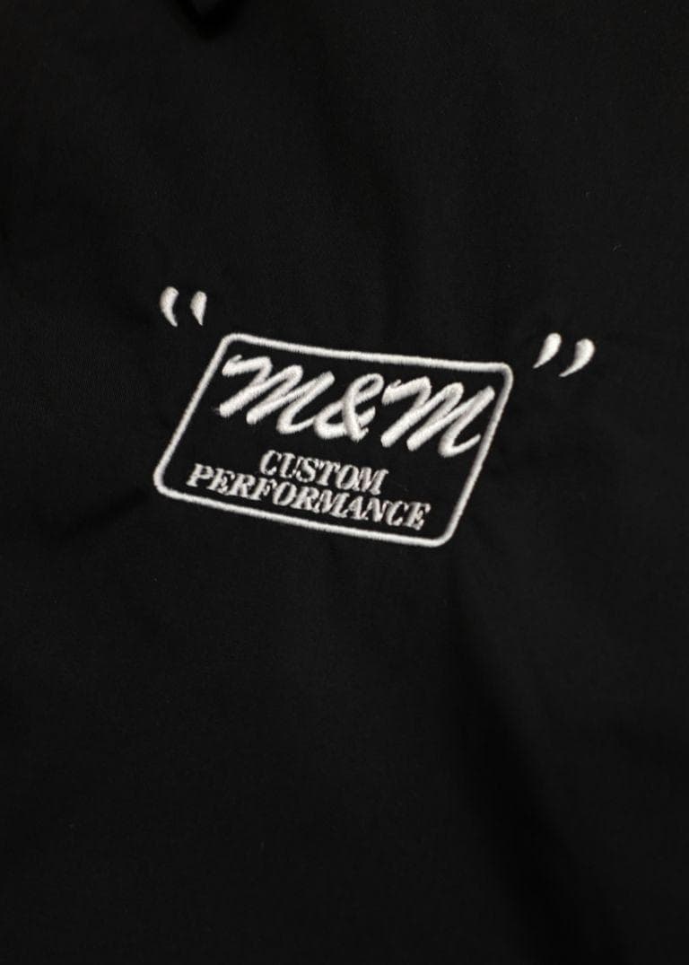 XL 黒 M&M エムアンドエム × アンライバルド コーチジャケット キムタク