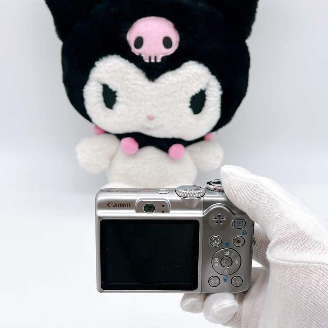 Canon PowerShot A1100 IS デジタルカメラ シルバー